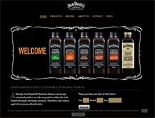 Tablet Screenshot of jackdanielsbbqsauces.com